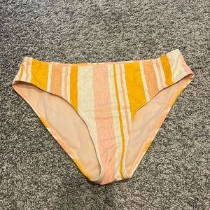 High rise bikini bottoms